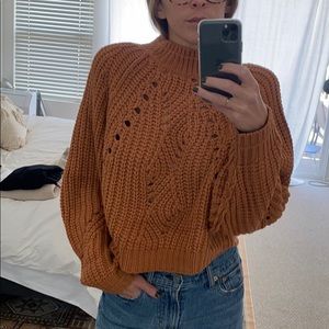 Cotton Candy LA Crop Sweater